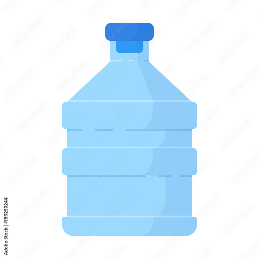 Big plastic bottle with mineral water for the cooler Big plastic bottle with mineral water for the cooler