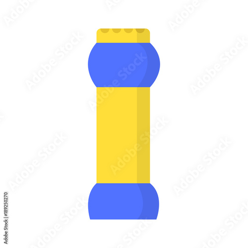Icon bottle cleaning powder for utensils