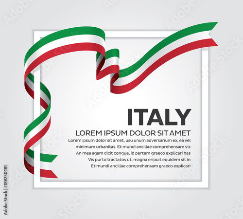 Italy flag background
