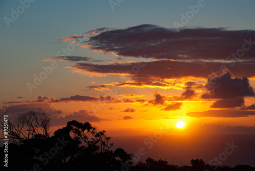 Sunset from Maui  Hawaii