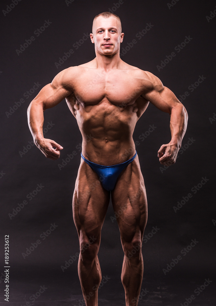 young bodybuider posing young bodybuider posing