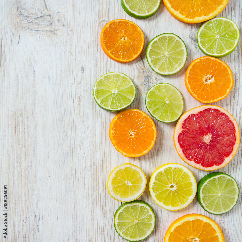 citrus fruit slices