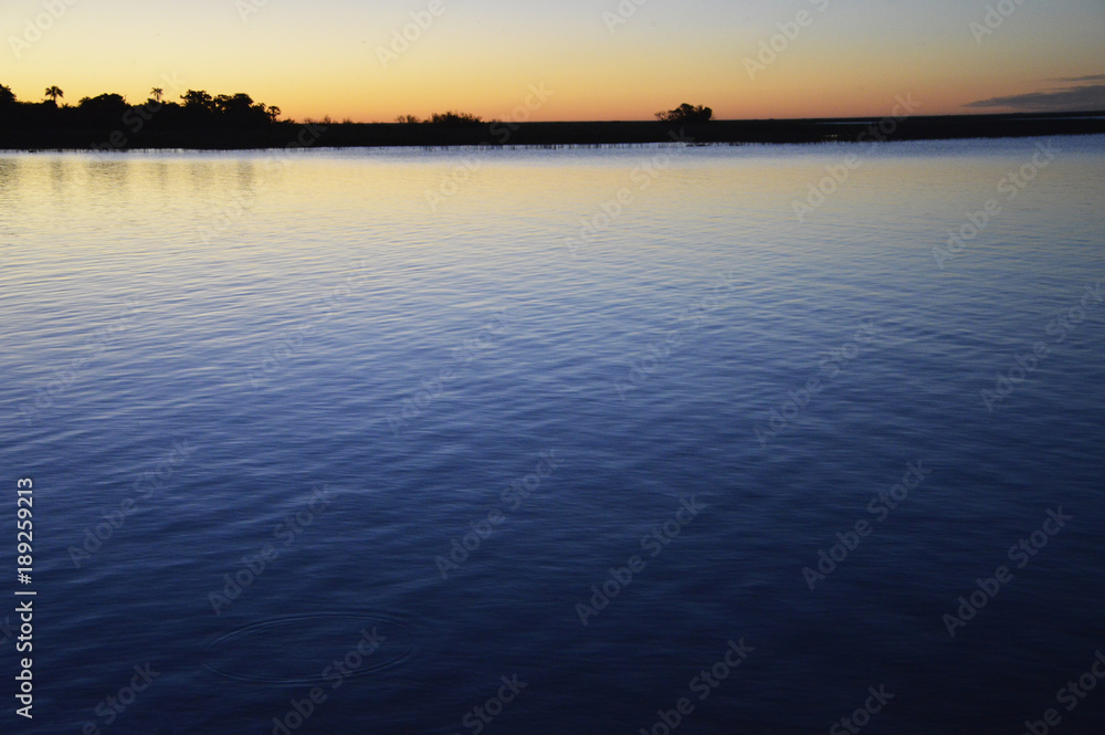 Atardecer en Laguna Iberá Atardecer en Laguna Iberá