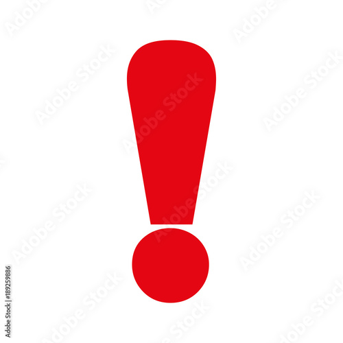 exclamation symbol alert