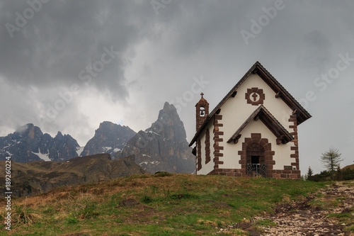 Chapel at Rolle Pass, Italy