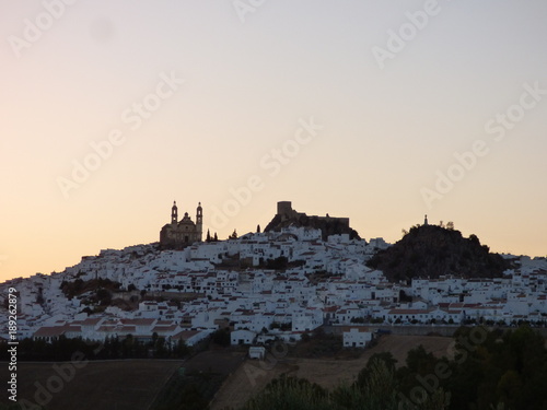 Olvera, pueblo de Cádiz, en la comunidad autónoma de Andalucía (España) incluido en la comarca de la Sierra de Cádiz, y dentro del partido judicial de Arcos de la Frontera