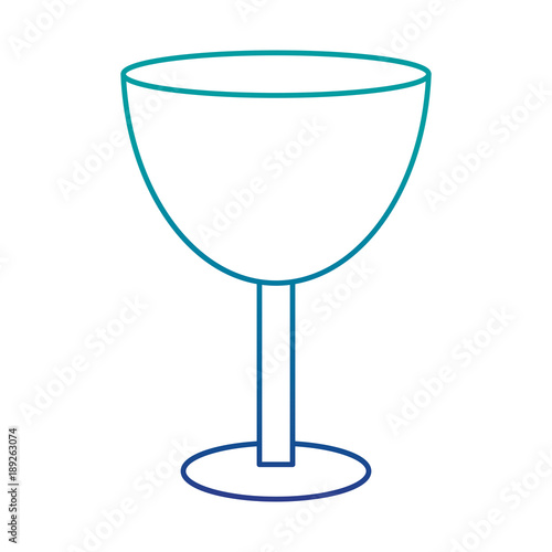 wine cup isolated icon