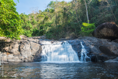 Fototapeta Naklejka Na Ścianę i Meble -  Nangrong Waterfall l,Nakhon Nayok in Thailand