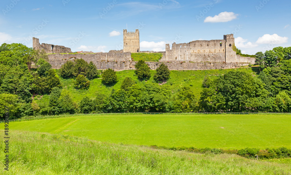 Richmond Castle in Yorkshire, England