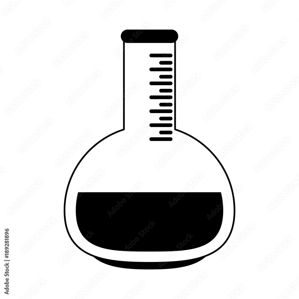Chemistry flask lab icon vector illustration graphic design Chemistry flask lab icon vector illustration graphic design