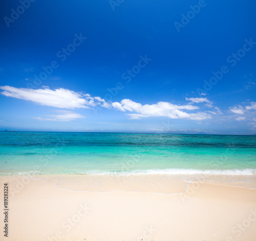 beach and beautiful tropical sea