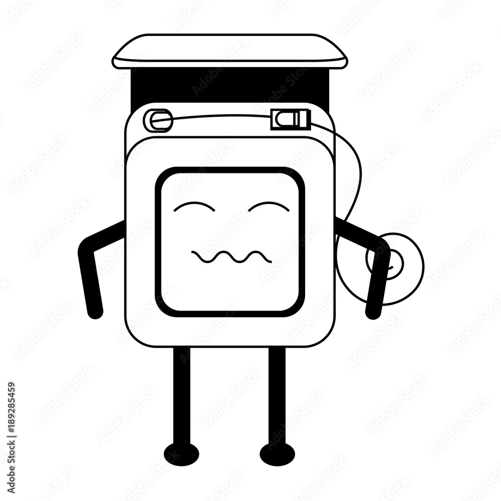 kawaii dental floss icon kawaii dental floss icon