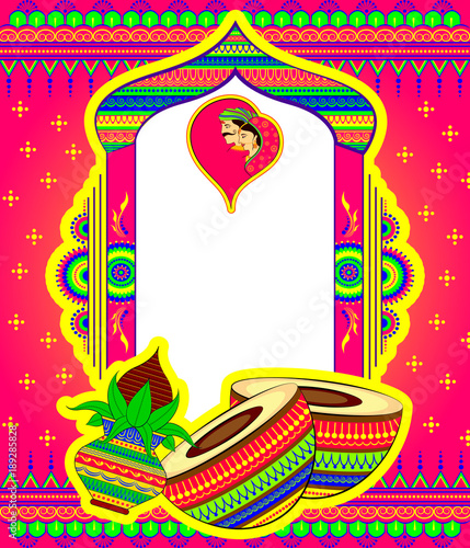 design of Indian marriage invitation cards