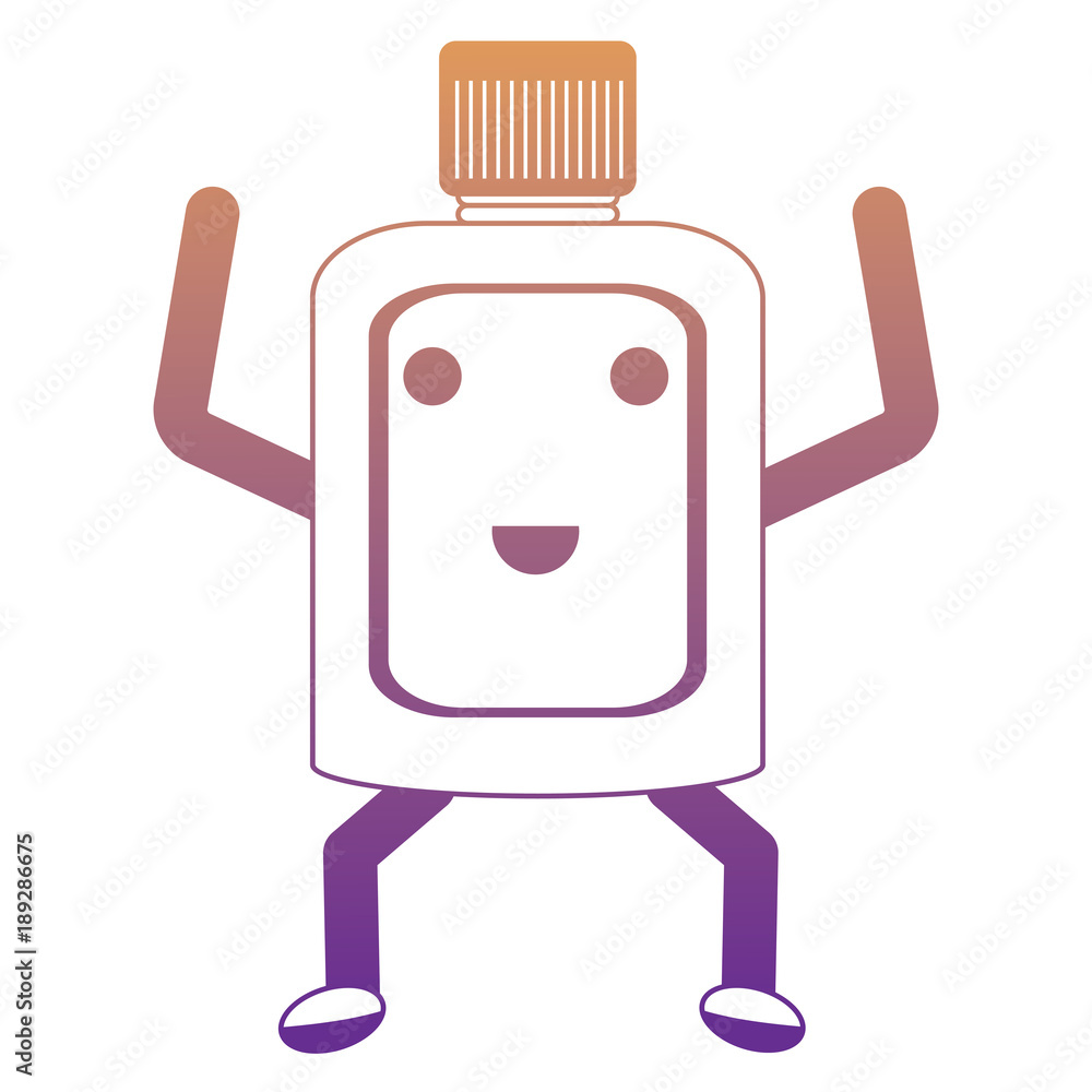 kawaii mouthwash icon kawaii mouthwash icon
