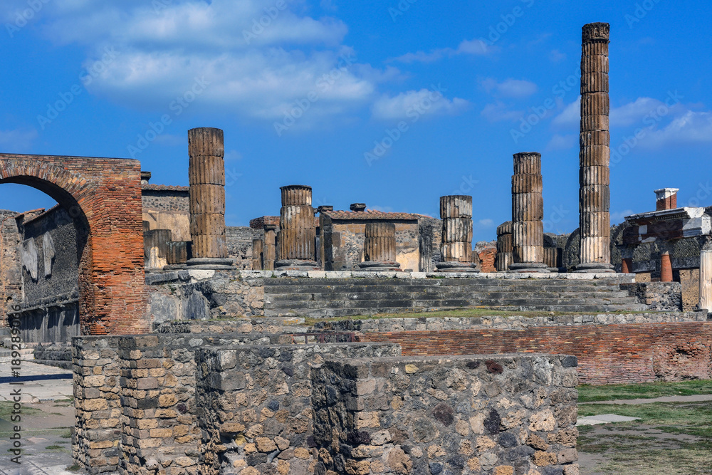 Italy Calabria pompeii ruins