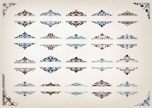 set of vintage frames