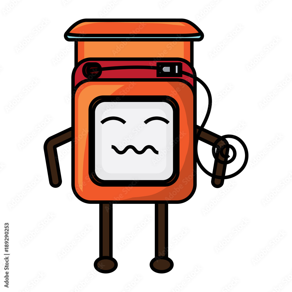 kawaii dental floss icon kawaii dental floss icon
