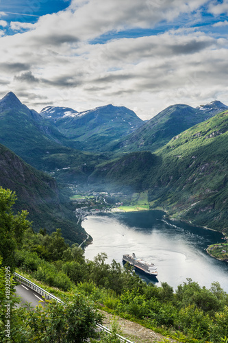 Norway, Geiranger landscape © AlehAlisevich