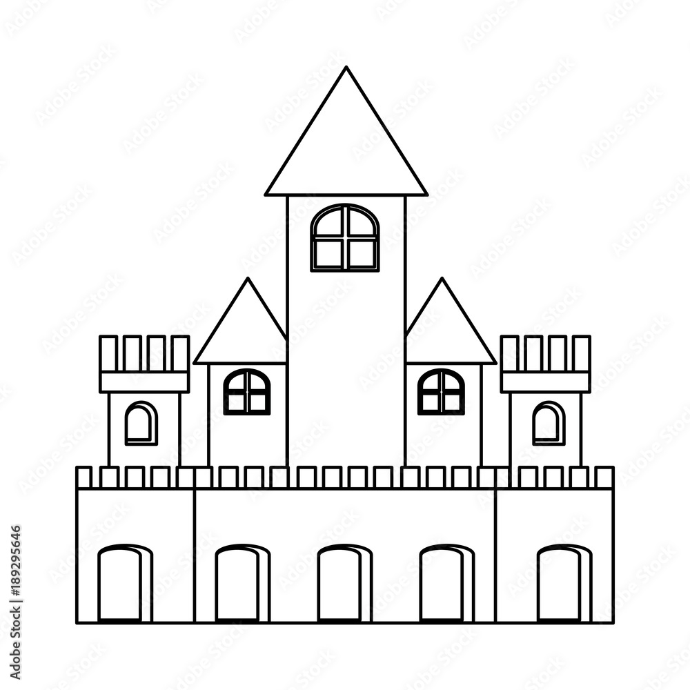 Medieval castle design 