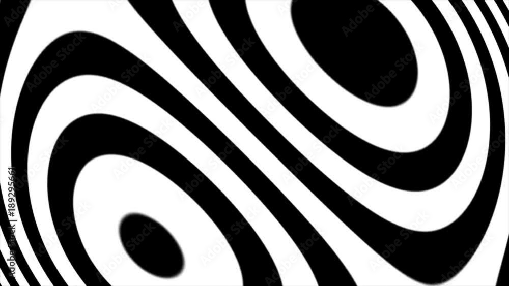 Abstract CGI motion graphics and animated background with black and ...