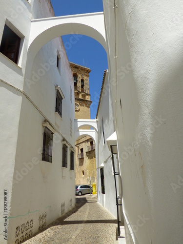 Arcos de la Frontera​, pueblo blanco de Cádiz (Andalucia, España)
