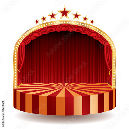 circle stars stage