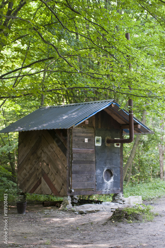 Sauna in the forest 