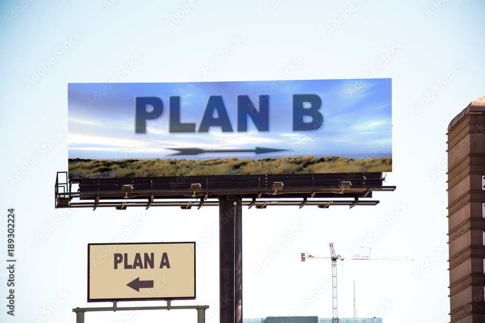 Schild 298 - Plan B