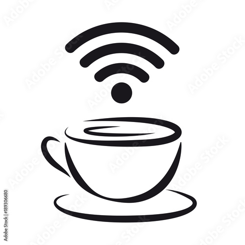 wi-fi im kaffee