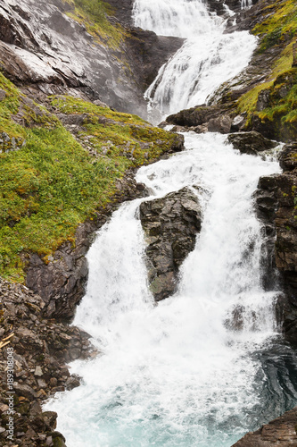 Fototapeta Naklejka Na Ścianę i Meble -  Waterfall in Norway