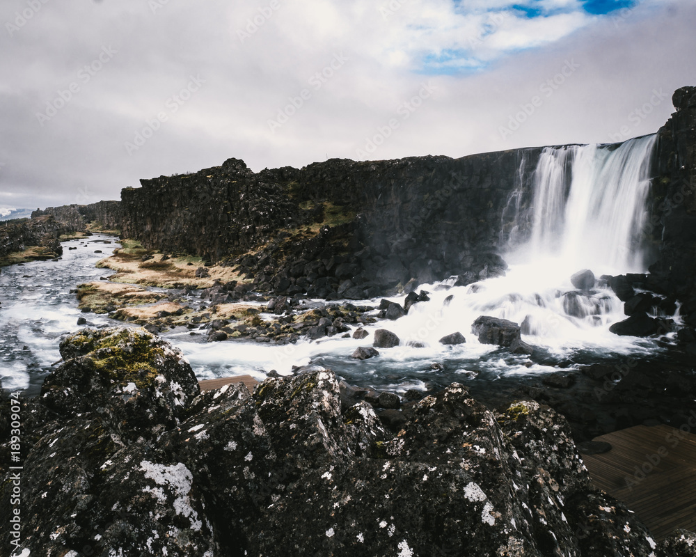 Icelandig Waterfall