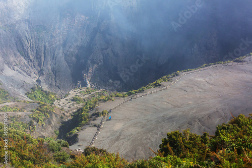 Hike to volcano photo