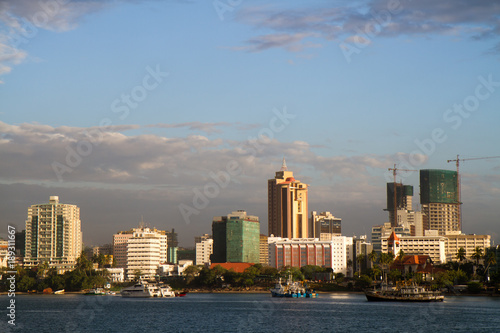 dar es salaam view form the ferry boat © franco lucato
