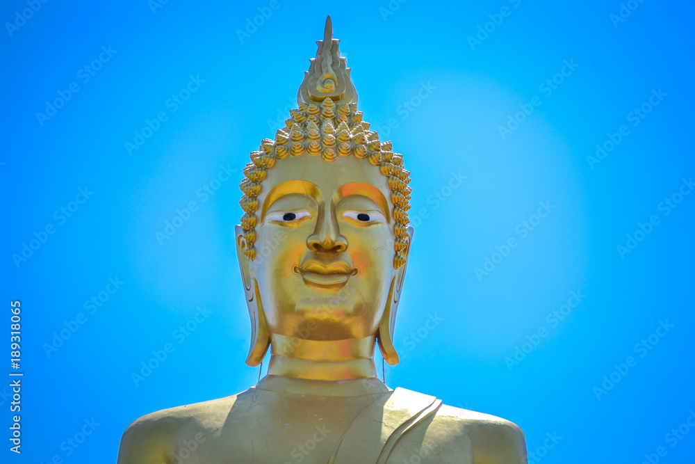 The Gold Statue of Big Buddha in Pattaya, Thailand
