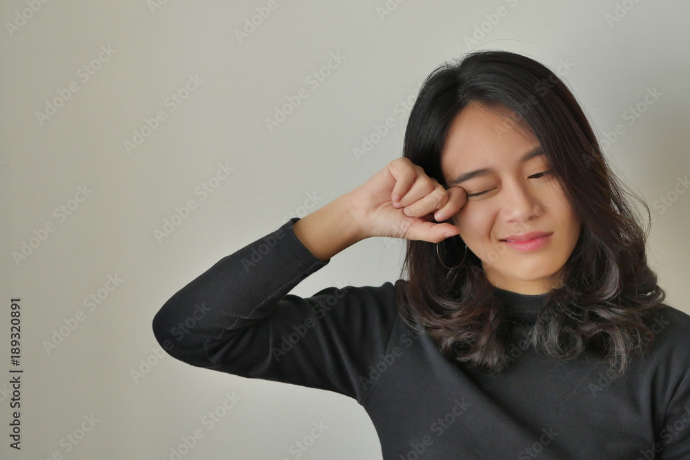 woman with eye pain, allergy, irritation, girl suffering from optical problem concept woman with eye pain, allergy, irritation, girl suffering from optical problem concept