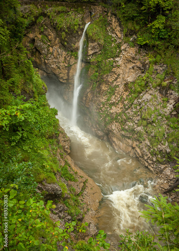 A small waterfall in the austrian Rettenbachtal