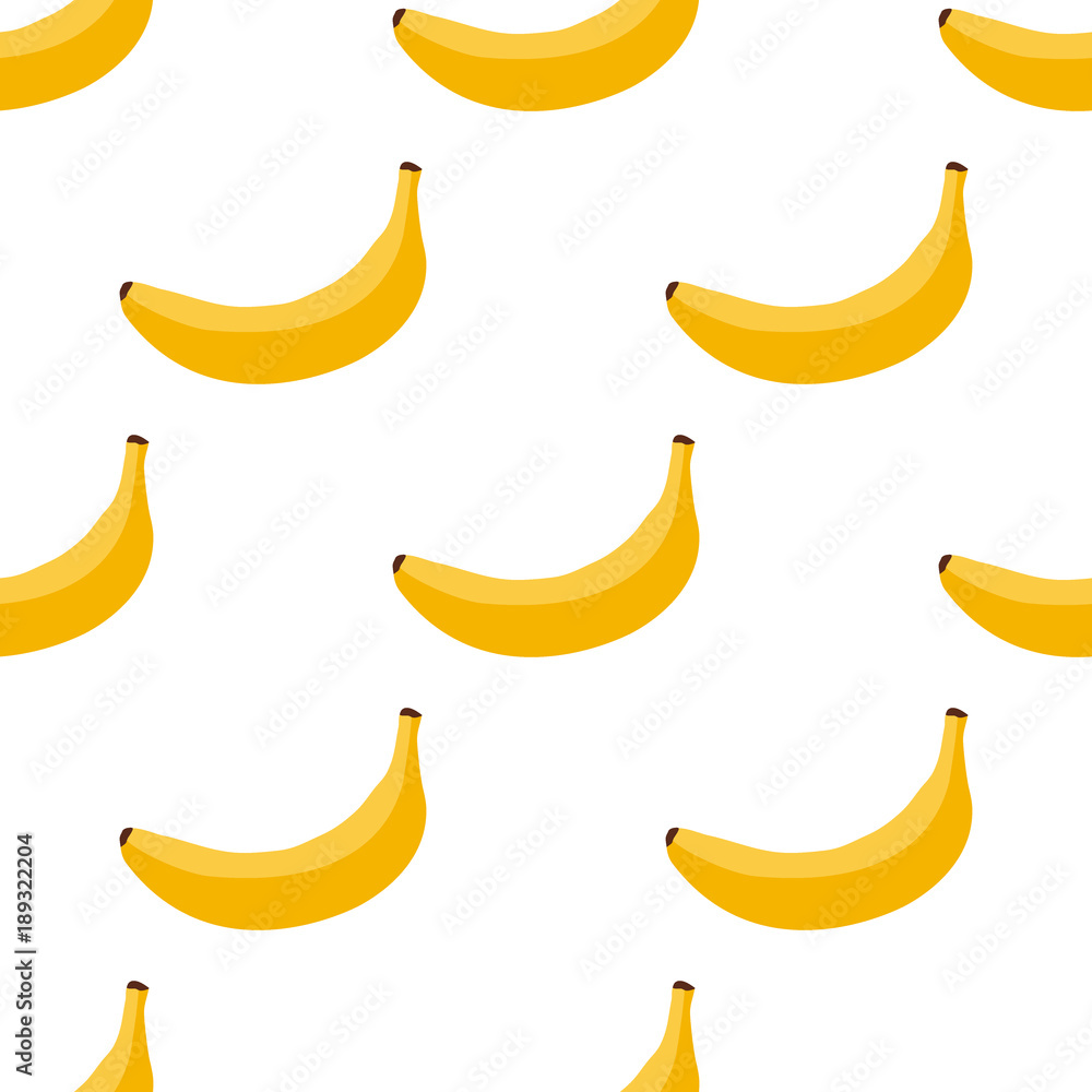 Seamless background of exotic fruit bananas. Seamless background of exotic fruit bananas.