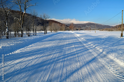 Fototapeta Naklejka Na Ścianę i Meble -  Bieszczady mountains, Polish part of Carpathians