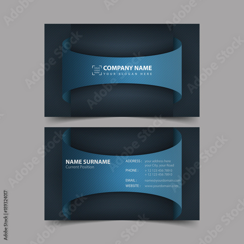 Business Card Design Template.