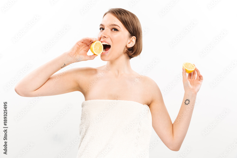 Beauty portrait of a happy woman Beauty portrait of a happy woman