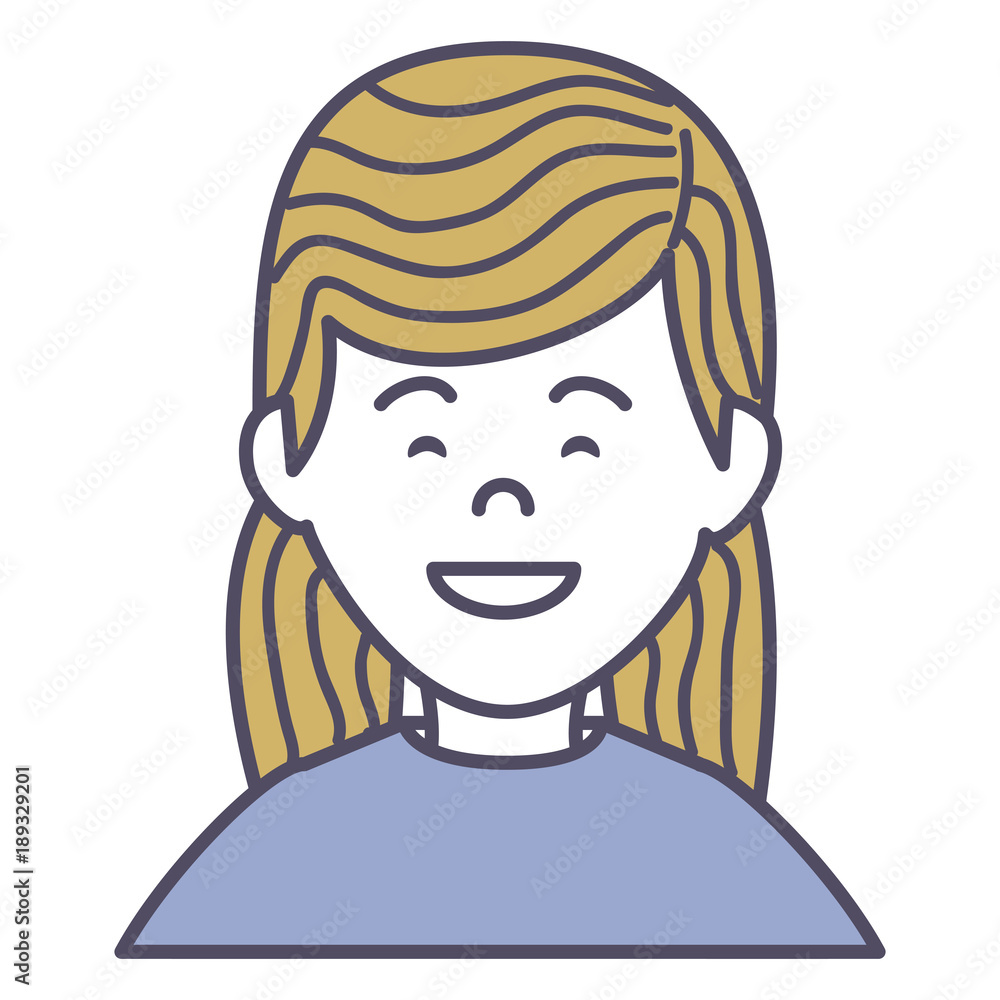 Obraz premium beautiful businesswoman avatar character vector illustration design