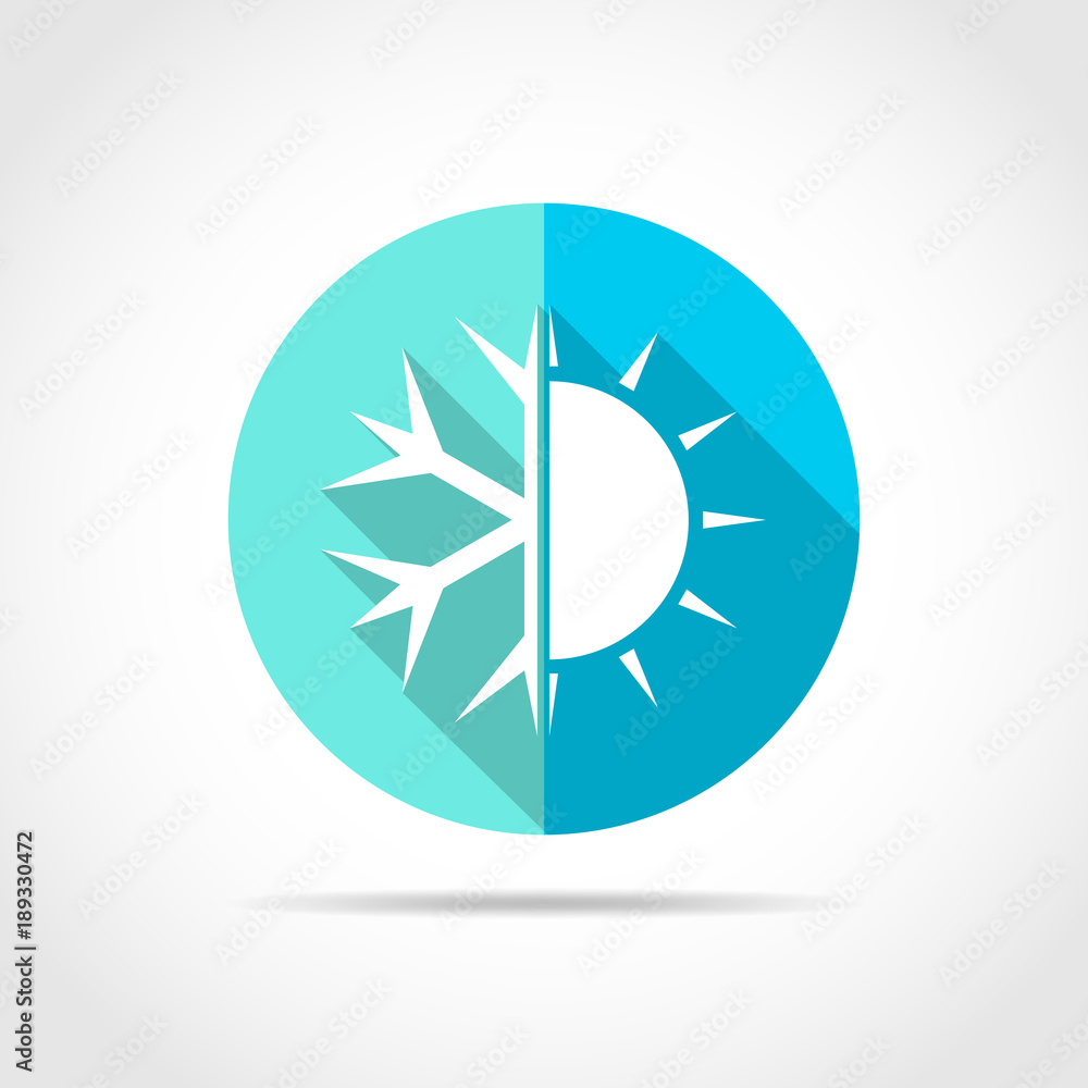 Climate icon. Vector illustration. Climate icon. Vector illustration.