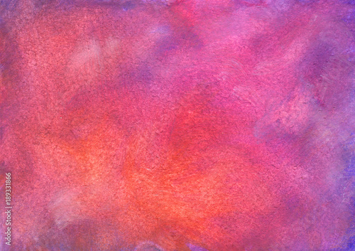 Foto Orange-purple background in gouache
