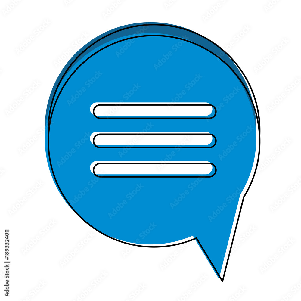 Chat bubble symbol icon vector illustration graphic design Chat bubble symbol icon vector illustration graphic design