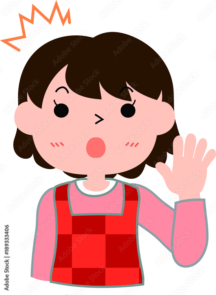 semi-long cut young mother surprised.eps semi-long cut young mother surprised.eps