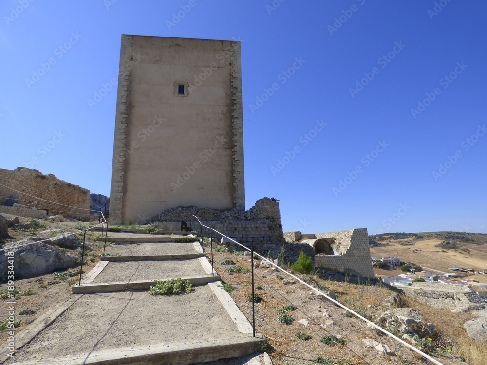 Fototapeta premium Cañete la Real, pueblo de Malaga, Andalucia (España) de la comarca del Guadalteba