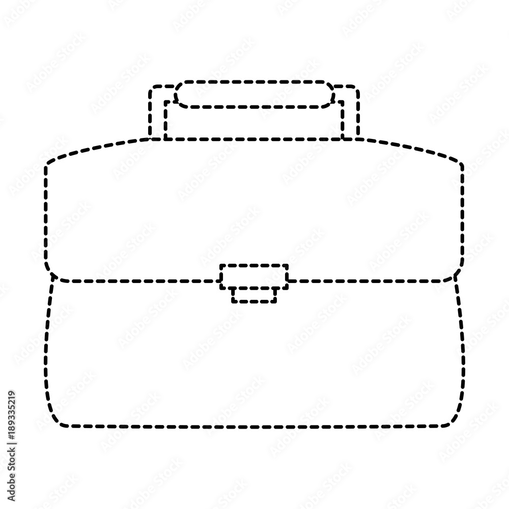 Business briefcase isolated icon vector illustration graphic design Business briefcase isolated icon vector illustration graphic design