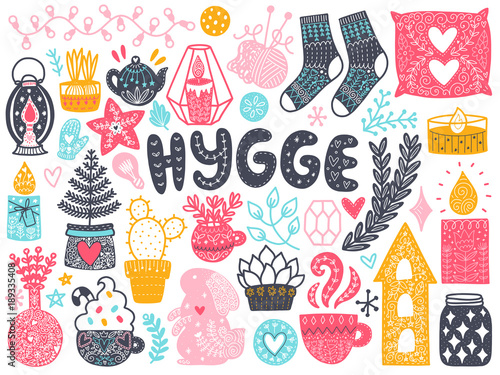 Scandinavian Doodles elements