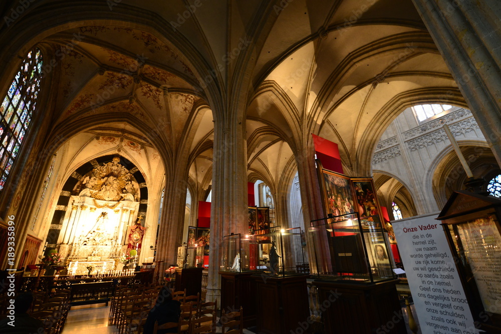 Fototapeta premium アントワープの広場