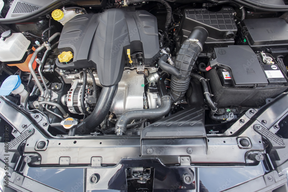 Fototapeta premium car engine